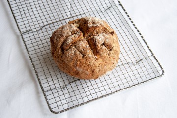 Photograph of Feta and Thyme Soda Bread baked by Jane.
