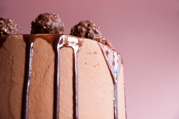 Photograph of Chocolate Hazelnut Cake baked by Jane.