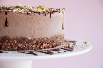 Photograph of Vegan No Bake Chocolate Cheesecake baked by Jane.